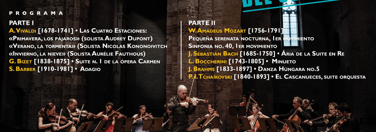 CONCIERTO DE LA ORQUESTA DE CÁMARA DE TOULOUSE 